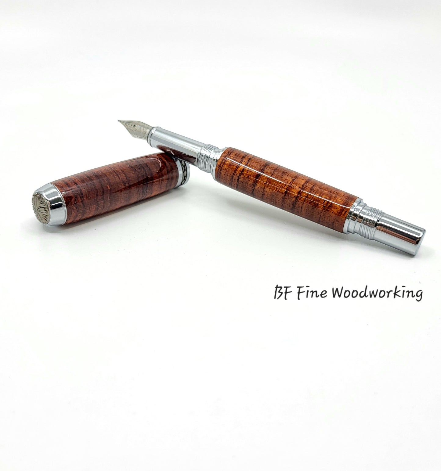 Cross cut Bubinga