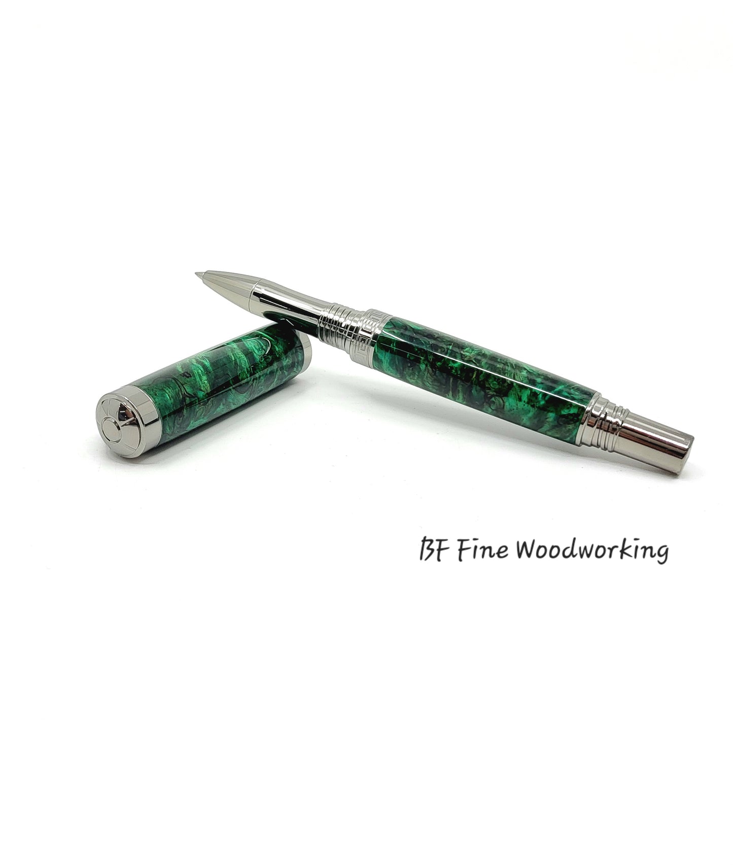 Dyed Amboyna Burl Rollerball
