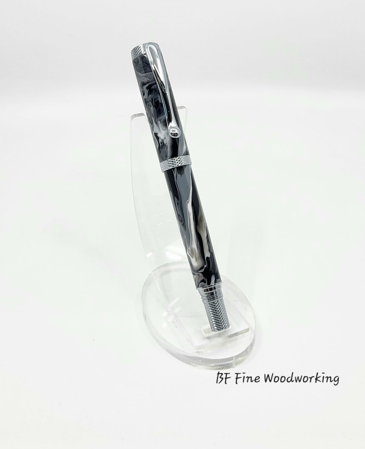 Custom poured resin rollerball