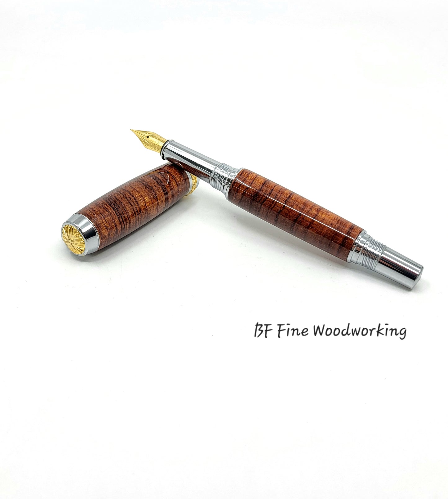 Cross Cut Bubinga Fountain pen