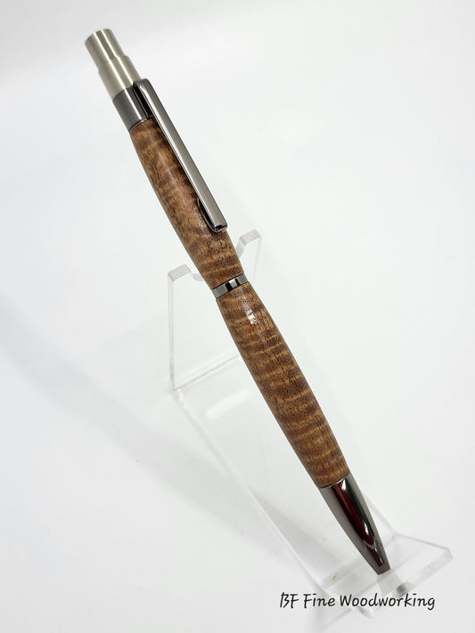 Curly Maple Click pen